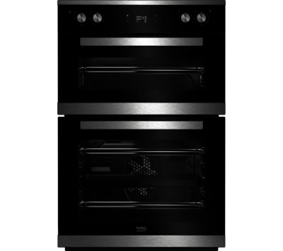 BEKO  BXDF25300X Electric Double Oven - Stainless Steel